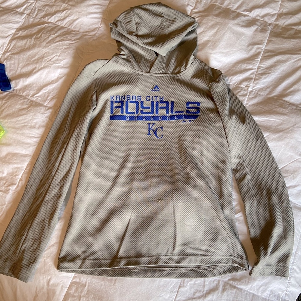 Majestic Kansas City Royals hooded long sleeve